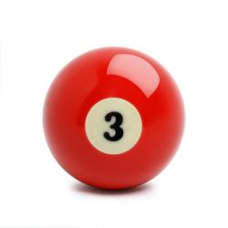 Бильярдный шар Pool Standard №3 (57,2 мм)